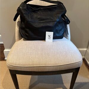 HOBO Classic Black Leather Bag